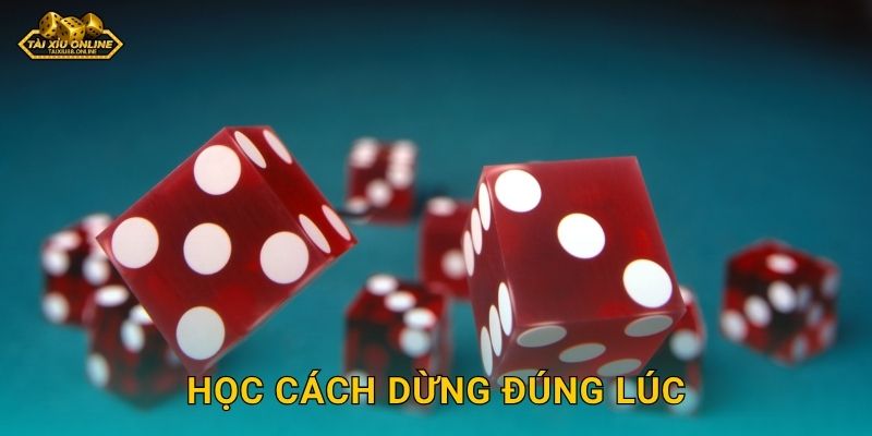 Học cách dừng đúng lúc – Bí quyết thành công tại Tài xỉu online